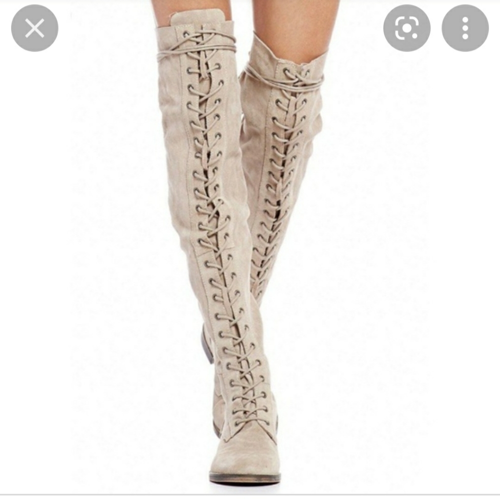 Free People Tennessee Lace Up Boots 8
